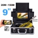 CJ9 Series 9＂ Wifi LCD Pipe Inspection Camera Sewer Drain Video Borescope
