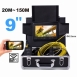 CJ9 Series 9＂ Wifi LCD Pipe Inspection Camera Sewer Drain Video Borescope