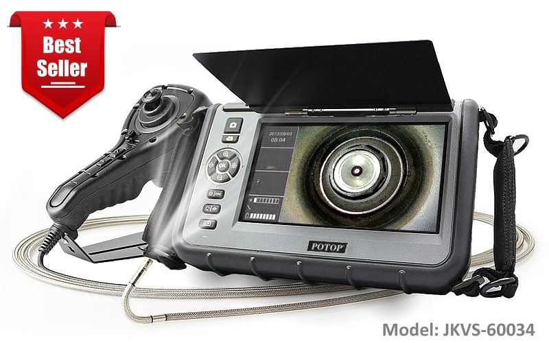 JK Series 7" Professional Video Borescope Camera 360°