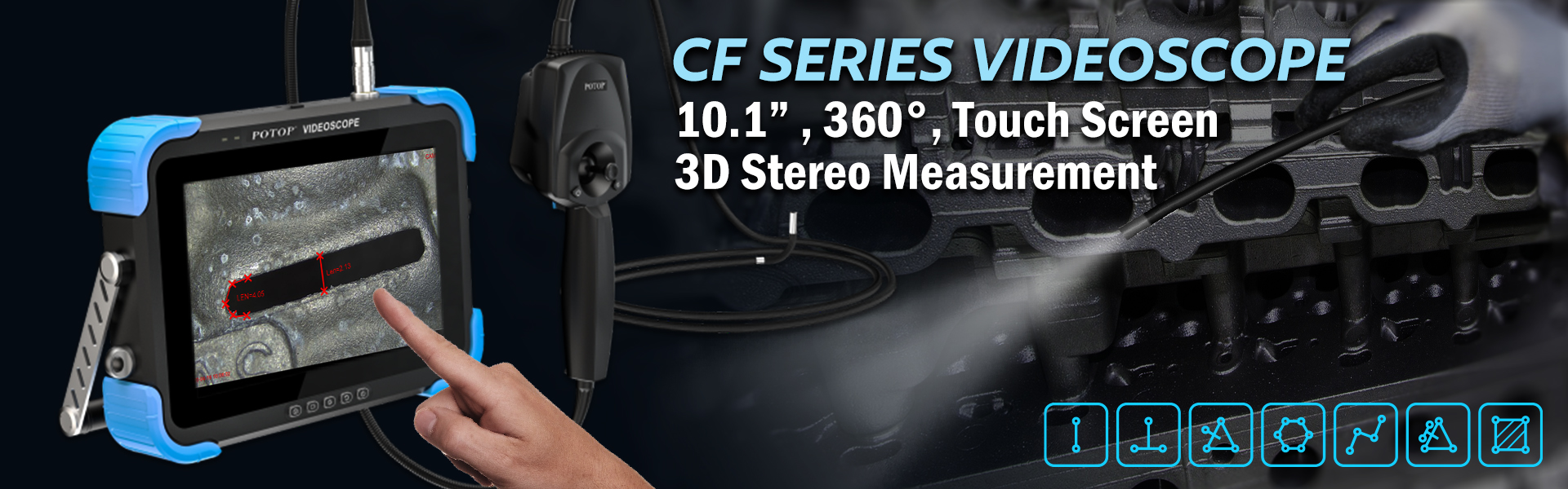CF Series Video Borescope