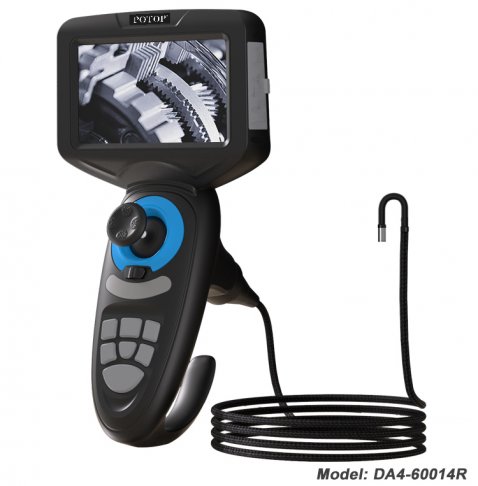 DA4 Series 4.5" HD Video Borescope Tungsten Probe 360°