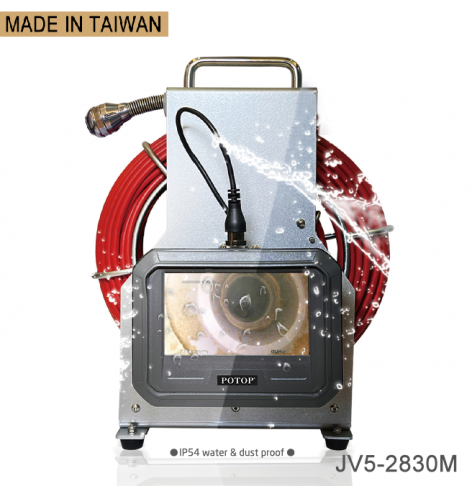 JV Series 5＂HD Pipe Inspection Video Borescope Sewer Drain Camera