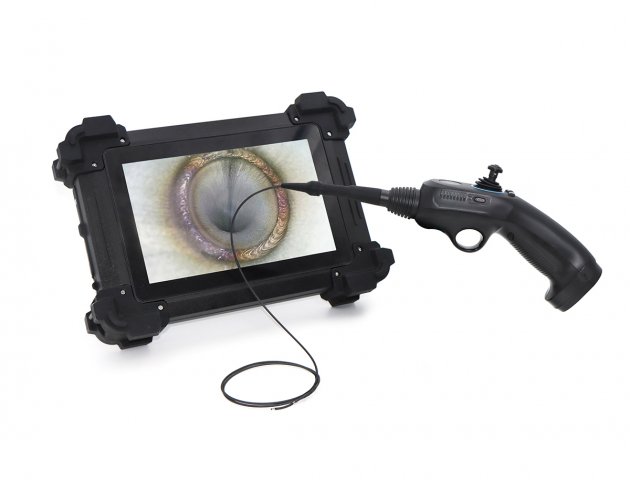 KM10 Series 10＂ HD Video Borescope Tungsten Probe 360°