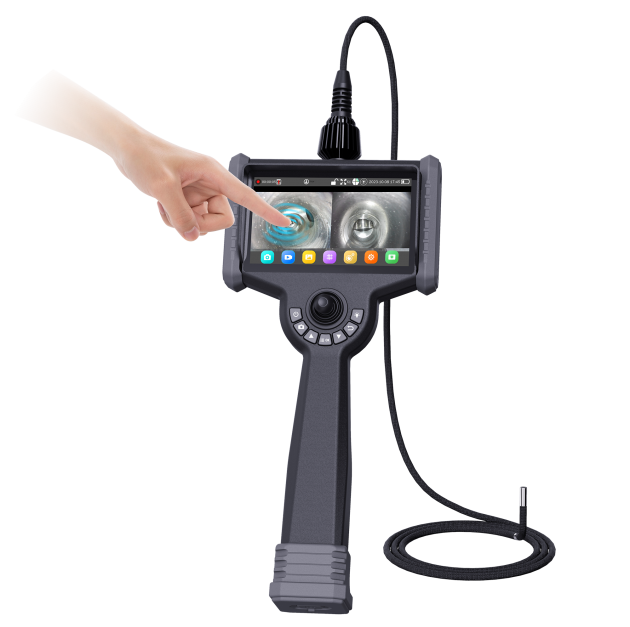 CK6 Series 6"Full HD Video Borescope Tungsten Probe 360°