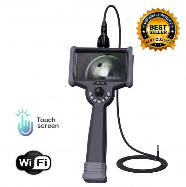 CK6 Series 6＂Full HD Video Borescope Tungsten Probe 360°